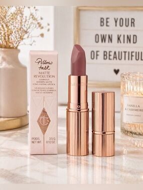 Charlotte Tilbury Matte Revolution Lipstick - Pillowtalk Medium - New in Box